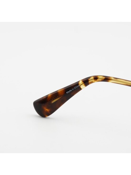Max Mara MALIBU10 MM0080 53Y Sunglasses Blonde Havana Oval Frame, Violet Lenses main image 10